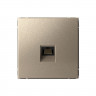 Розетка RJ-45 Systeme Electric ArtGallery кат. 6A, шампань