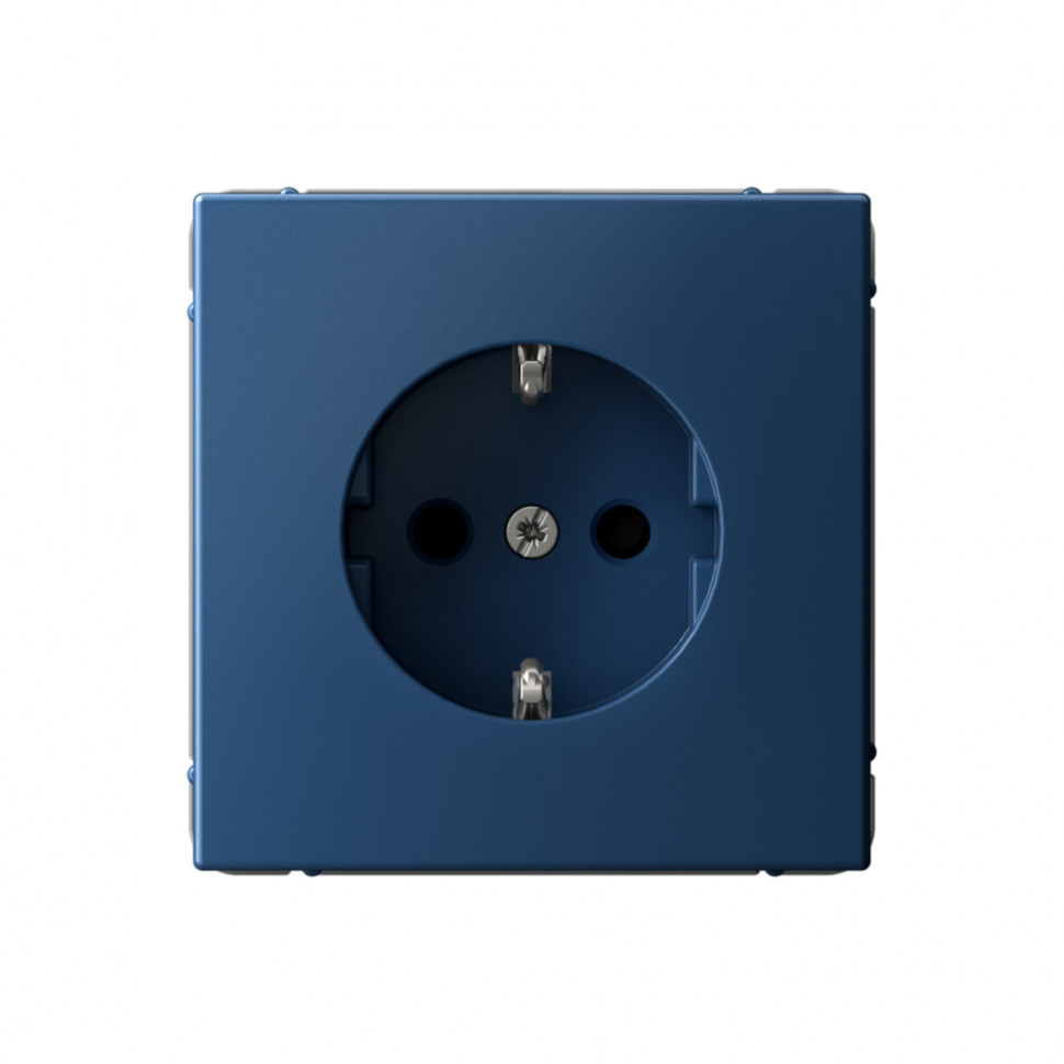 Розетка силовая Systeme Electric ArtGallery со шторками, 16А, аквамарин фото 1 — Multielectrika