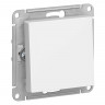 Выключатель одноклавишный Schneider Electric Atlas Design белый