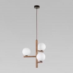 Подвесной светильник со стеклянными плафонами 10271 Estera Wood &mdash; Multielectrika