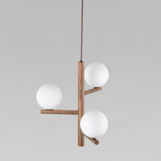 Подвесной светильник со стеклянными плафонами 10271 Estera Wood &mdash; Multielectrika