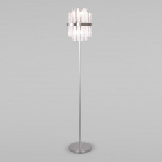 Торшер с декоративным плафоном 01110/4 никель &mdash; Multielectrika