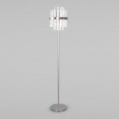 Торшер с декоративным плафоном 01110/4 никель &mdash; Multielectrika