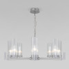 Подвесная люстра 60133/8 серебро фото 3 — Multielectrika
