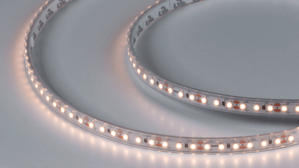 Лента светодиодная DSG 3528 120L-V12-IP65, 2700K, 120 LED, 9.6 W/m, LUХ фото 1 — Multielectrika