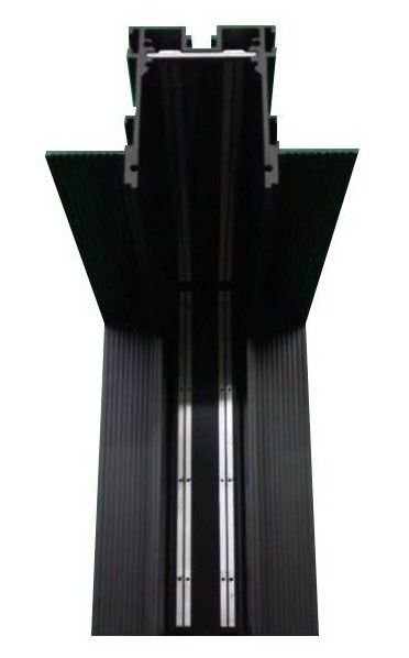 Коннектор угловой настенно-потолочный встраиваемый SY Черный Муар SY-601901-RC-CN-2-BLMR-PCB Серебро — Multielectrika