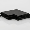 SY-LINK-INT-S1-BL, коннектор угловой внутр.для накладного глубокого шинопровода, черный