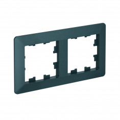 Рамка на 2 поста Systeme Electric AtlasDesign Air изумруд &mdash; Multielectrika