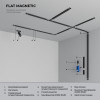 Шинопровод накладной (2м) Flat Magnetic 85129/00 фото 4 — Multielectrika