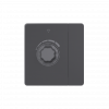Systeme Infinity, Светорегулятор TRIAC c выключателем 300Вт (250В), FSE000721, Вулканический пепел фото 1 &mdash; Multielectrika