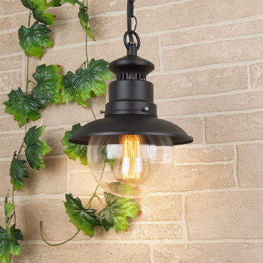 Уличный подвесной светильник Talli H брауни IP44 GL 3002H брауни — Multielectrika