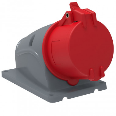 Розетка стационарная IEK ССИ-115 MAGNUM 16А 3Р+РЕ+N 380В IP44 — Multielectrika