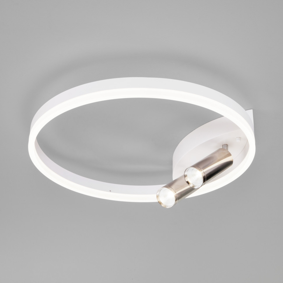 Умный потолочный светильник Eurosvet Luminari 90247/3 90247/3 белый/хром Smart фото 1 — Multielectrika