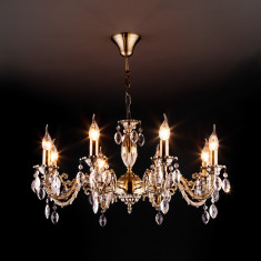 Классическая люстра 10102/8 античная бронза &mdash; Multielectrika