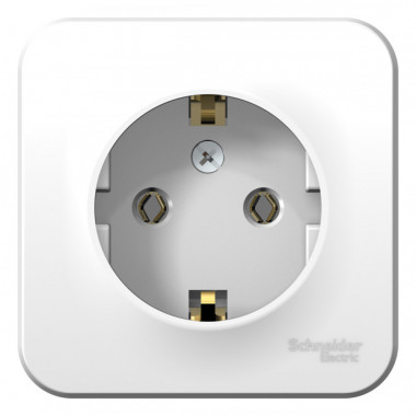 Розетка силовая Systeme Electric Blanca белая 16А — Multielectrika