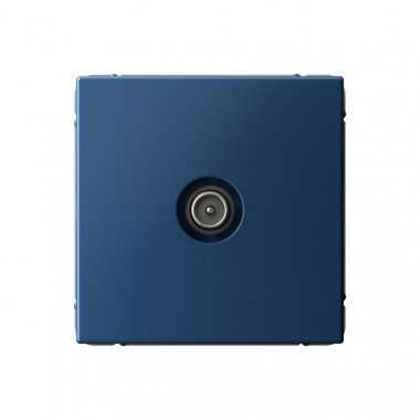 Розетка TV Systeme Electric ArtGallery оконечная 1DB, аквамарин — Multielectrika