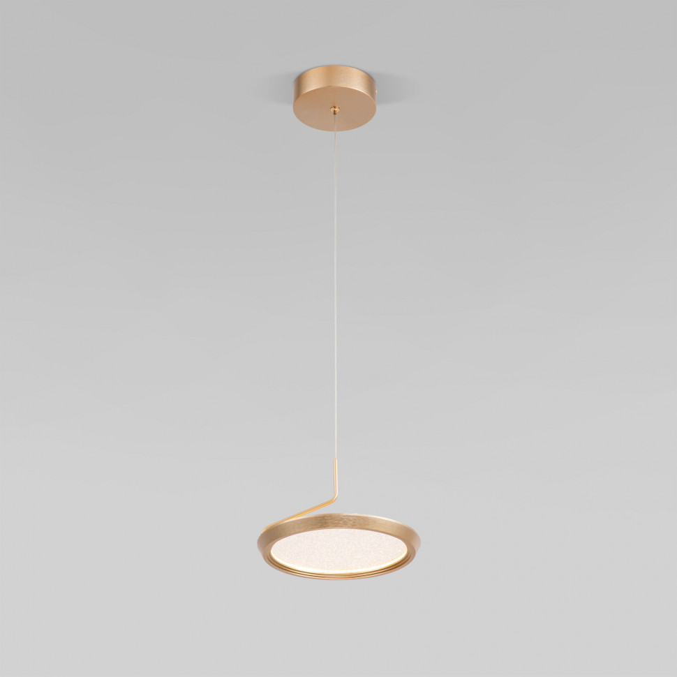 Подвесной светодиодный светильник 90034/1 золото фото 1 — Multielectrika