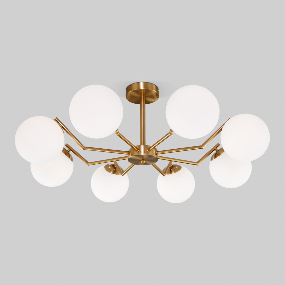 Потолочная люстра 70154/8 латунь фото 1 — Multielectrika