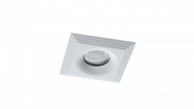 NC1760SQ-FW Встраиваемая рамка мат белый MR16  (LINE-SQ5-FW) &mdash; Multielectrika