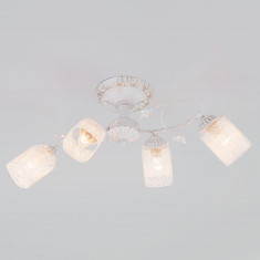 Потолочная люстра 30053/4 белый с золотом &mdash; Multielectrika