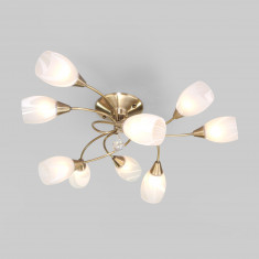 Потолочный светильник с плафонами 2275/9 античная бронза &mdash; Multielectrika