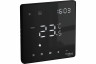 Терморегулятор программируемый с Wi-Fi, 16А Systeme Electric ARTGALLERY, скрытый монтаж, моноблочный, карбон