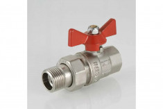 Шаровой кран с полусгоном Valtec BASE 1" вн.-нар. VT.227.N.06 &mdash; Multielectrika