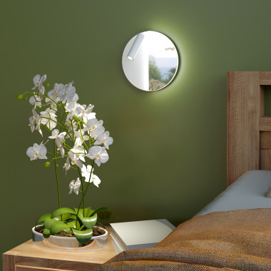 Настенный светодиодный светильник Drom LED 40105/LED белый/хром &mdash; Multielectrika