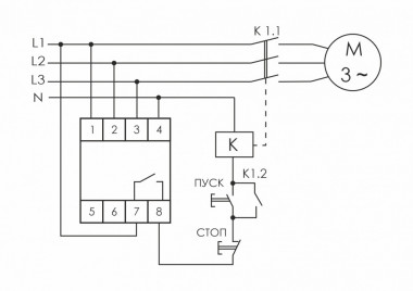 Реле контроля наличия, асимметрии фаз CZF-B — Multielectrika