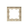 Рамка на 1 пост IEK Brite РУ-1-БрКр бежевая фото 4 — Multielectrika