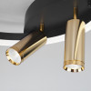 Умный потолочный светильник Eurosvet Luminari 90247/3 90247/3 черный/золото Smart фото 2 — Multielectrika