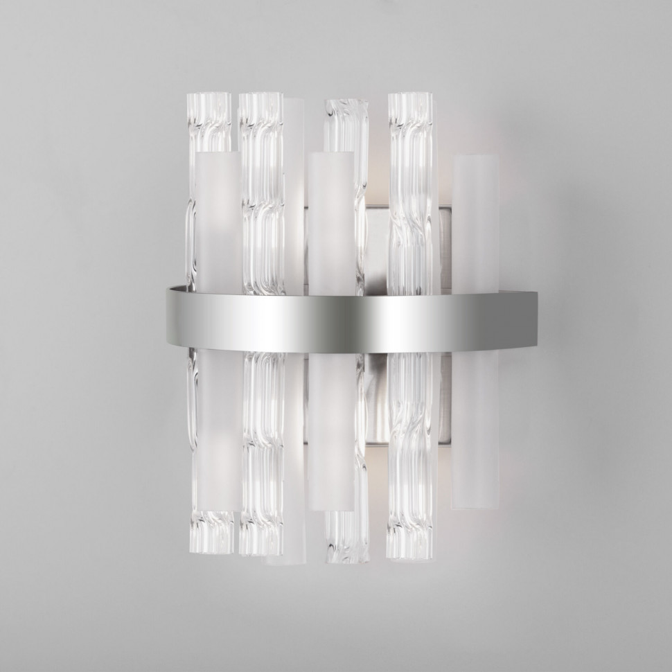 Настенный светильник 367/2 никель фото 1 — Multielectrika