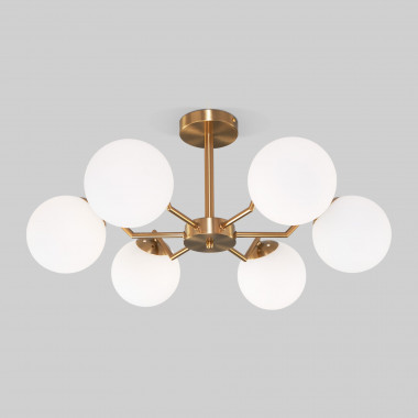 Потолочная люстра 70154/6 латунь — Multielectrika