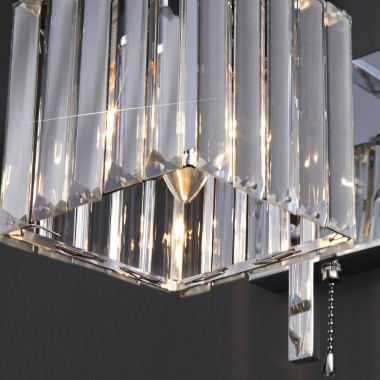 Настенный светильник с хрусталем 10126/1 — Multielectrika