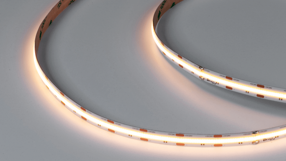 Лента светодиодная DSG FOB WW 640L-V24-IP33, 3000 K, 640 LED, 14W/m фото 1 &mdash; Multielectrika