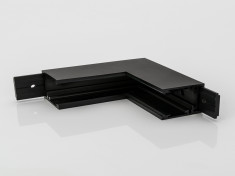 SY-LINK-INT-S1S-BL, коннектор угловой внутр.для накладного низкопрофильного шинопровода, черный &mdash; Multielectrika