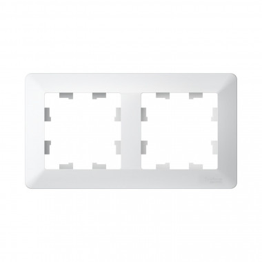 Рамка на 2 поста Systeme Electric AtlasDesign Air лотос — Multielectrika