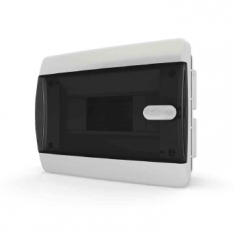 Щит распределительный встраиваемый Tekfor C IP41 на 8 модулей с прозрачной дверцей &mdash; Multielectrika