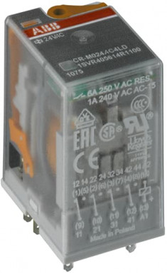 Реле CR-M230AC2 230B AC 2ПК (12A) ABB 1SVR405611R3000 &mdash; Multielectrika