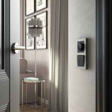 Рамка из поликарбоната на 2 поста Hammer серебряный W0022406 — Multielectrika