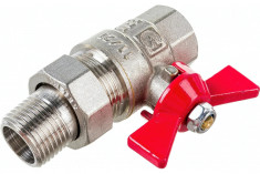 Шаровой кран с полусгоном Valtec BASE 1/2" вн.-нар. VT.227.N.04 &mdash; Multielectrika