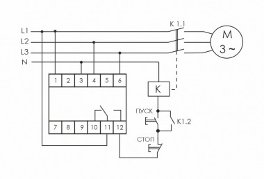 Реле контроля наличия, асимметрии фаз CZF-310 — Multielectrika