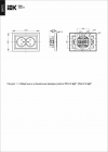 Розетка двойная без заземления без защитных шторок 10А в сборе IEK Brite РС12-2-БрБ белая фото 6 — Multielectrika