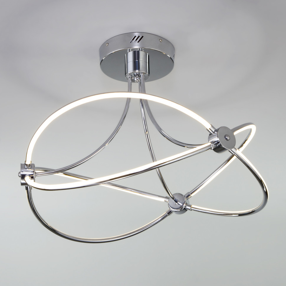 Умный потолочный светильник Eurosvet Petto 90246/6 90246/6 хром Smart фото 1 — Multielectrika