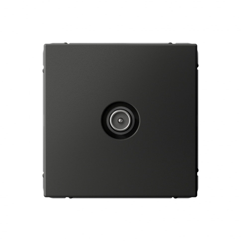 Розетка TV Systeme Electric ArtGallery оконечная 1DB, базальт фото 1 — Multielectrika