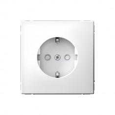 Розетка силовая Systeme Electric ArtGallery со шторками, 16А, белый &mdash; Multielectrika