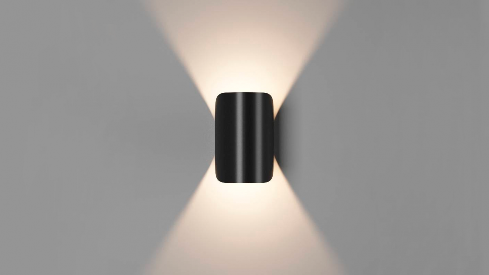 GW-A108-6-BL-WW Светодиодный настенный светильник 6 Вт ЧЕРНЫЙ 3000 К фото 1 — Multielectrika