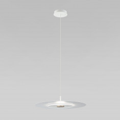 Подвесной светильник с металлическим плафоном 40031/1 LED / белый &mdash; Multielectrika
