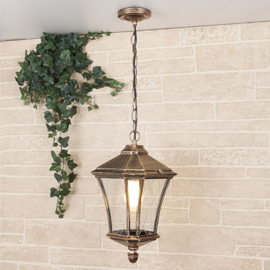 Уличный подвесной светильник Virgo H капучино IP44 GLXT-1450H капучино — Multielectrika