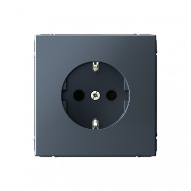 Розетка силовая Systeme Electric ArtGallery со шторками, 16А, грифель — Multielectrika